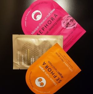 Hair mask, mud mask, hand mask